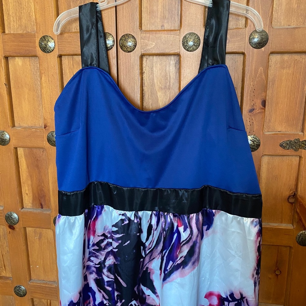 Dress blue top and marble bottom